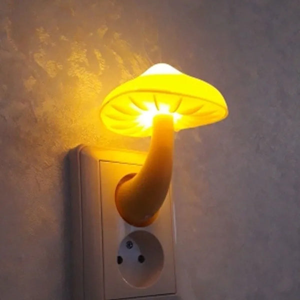 Luminária LED Cogumelo - Design inovador - Heviin